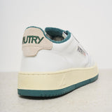 Sneakers uomo Medalist panna e verde AULM VS06 AUTRY 