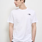 T-shirt uomo girocollo bianca NF0A87NP FN41 THE NORTH FACE 
