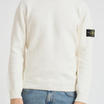 Maglia uomo girocollo bianca 5100049 S00A2V0093 STONE ISLAND 