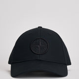 Cappello uomo con ricamo nero 9100013 S0248V0029 STONE ISLAND 
