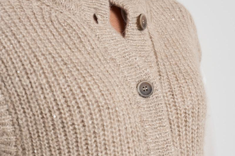 Cardigan in maglia donna A93127F03 47A PESERICO 
