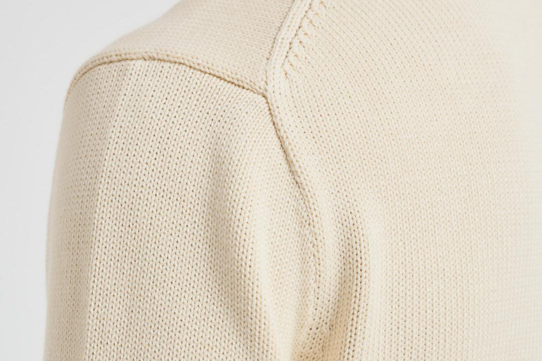 Maglia uomo in cotone panna 710810846 035 RALPH LAUREN 