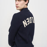 Maglia uomo girocollo blu GMP00841 P00066250486 GOLDEN GOOSE 
