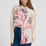 Camicia donna AloeBio fantasia florerale 10643 516350 PIERRE-LOUIS MASCIA 