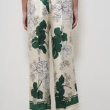 Pantaloni donna fantasia floreale Serenella D230260 SERENELLA868 P.a.r.o.s.h. 