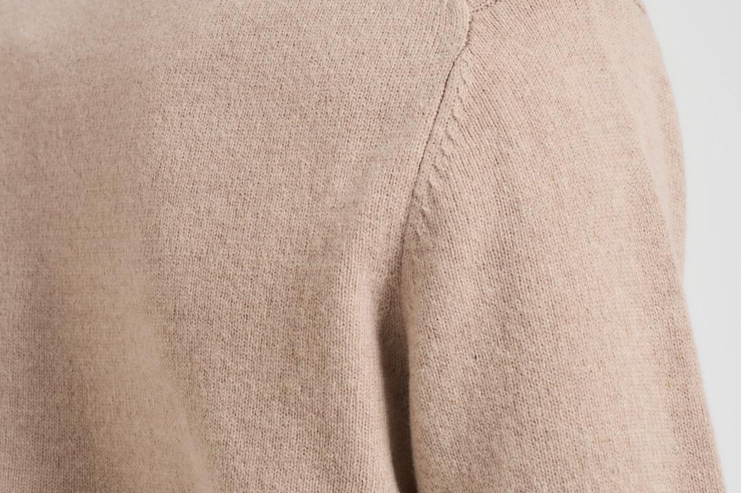 Maglia uomo girocollo beige REGENT LAMBSWL11 MC2 SAINT BARTH 