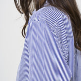 Camicia donna a righe celeste 211891419 001 RALPH LAUREN 