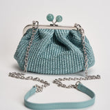 Clutch donna Pasticcino Bag small celeste PALMAS 001 MAX MARA 