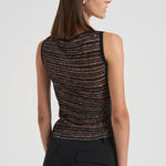 Modello senza maniche con scollo rotondo K0H BK01CLS80E3 MISSONI 