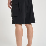 Bermuda uomo cargo nero 301 BLACK WOODBIRD 