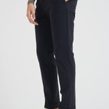 Pantalone uomo Superflex Winter Soft Touch Chino blu W25216 60 RRD 