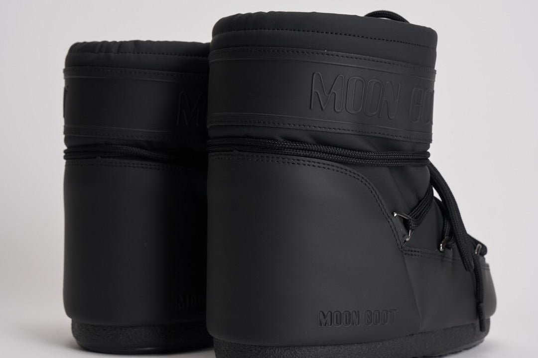 Stivale donna Icon Low Rubber nero 1409380 N001BLACK MOON BOOT 