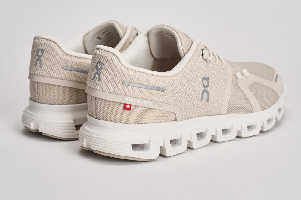 Sneakers donna Cloud 6 crema 3WF10060755 PEARLWHITE ON RUNNING 