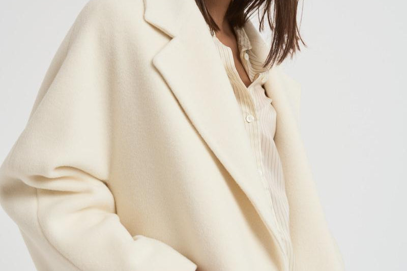 Cappotto donna Charlize lungo panna CHARLIZE E30007PANNA TAGLIATORE 