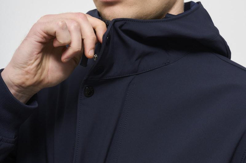 Giubbotto uomo blu Softshell 4100090 S0A22V0020 STONE ISLAND 