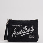 Pochette donna Parisienne Tweed nero PARISIENNE TWEED00 MC2 SAINT BARTH 