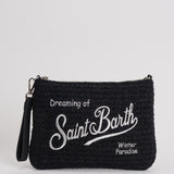 Pochette donna Parisienne Tweed nero PARISIENNE TWEED00 MC2 SAINT BARTH 