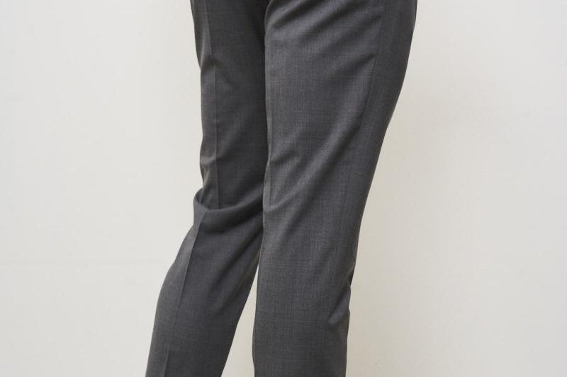 Pantalone uomo con pinces grigio RETRO FA1755XSMOKE BERWICH 