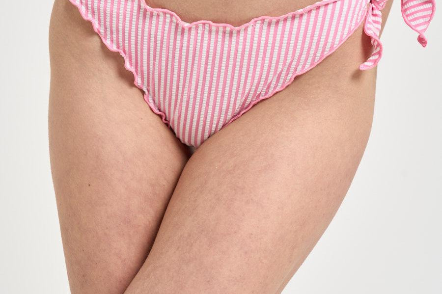 Bikini donna a righe rosa SARIUS 00707L MC2 SAINT BARTH 