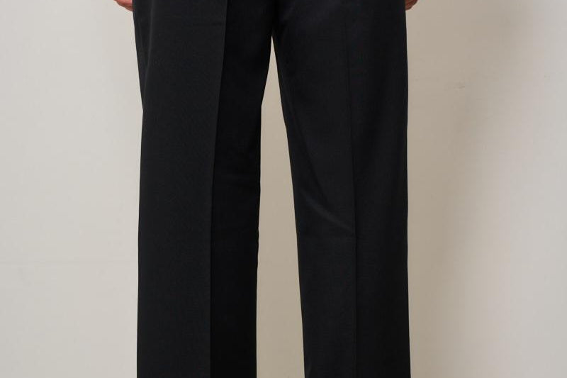 Pantalone uomo dritto nero BP165 PL127BL DROLE DE MONSIEUR 