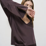 Camicia donna Lava marrone 13580 LAVA8014 FORTE FORTE 