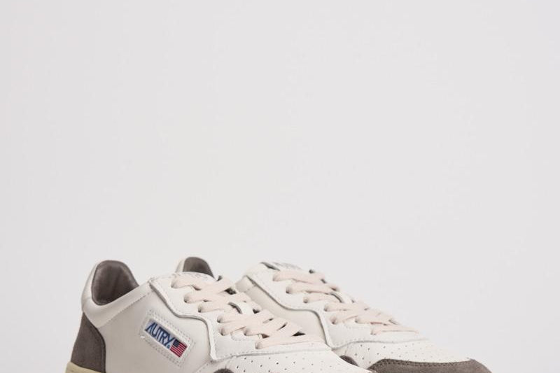 Sneakers uomo Medalist low grigio topo AULM GS45 AUTRY 