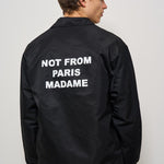 Giacca uomo in nylon nera JT183 PA014BL DROLE DE MONSIEUR 