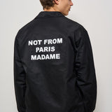 Giacca uomo in nylon nera JT183 PA014BL DROLE DE MONSIEUR 