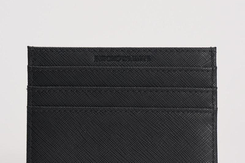 Portacarte uomo in pelle nero Y4R173 Y138E81072 EMPORIO ARMANI 