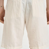 Bermuda uomo in lino panna 26P717 04 PERFECTION 