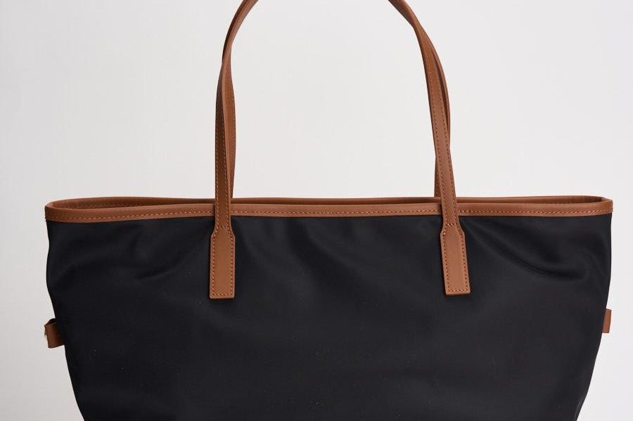 Borsa donna City media in nylon nera CB0002 00288L0018 MC2 SAINT BARTH 