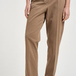 Pantalone donna Galene tortora 177832 D6314600 INCOTEX 