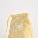Pochette donna Aline in lino gialla ALINESOFTLINEN 92L MC2 SAINT BARTH 