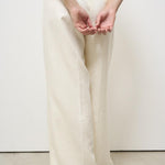 Pantalone donna a palazzo panna 8112 542501 L.B.M. 
