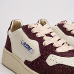 Sneakers donna Medalist in suede bordeaux AULW TA05 AUTRY 