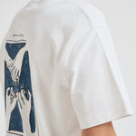T-shirt uomo girocollo Saflorian con stampa U25300007 TOMEMORIES SAMSØE SAMSØE 