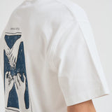 T-shirt uomo girocollo Saflorian con stampa U25300007 TOMEMORIES SAMSØE SAMSØE 