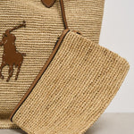 Borsa tote donna in rafia 428923661 006 RALPH LAUREN 
