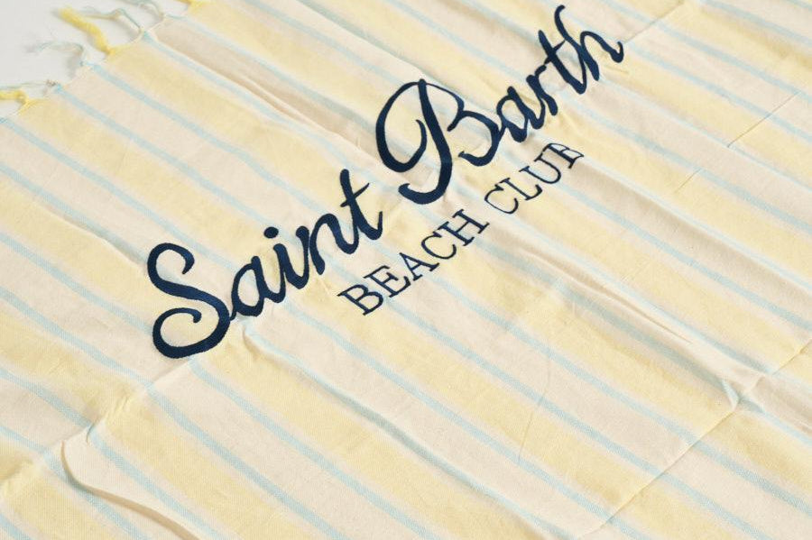 Telo mare Foutas Light giallo e azzurro FOUTASLIGHTN 02600L MC2 SAINT BARTH 