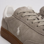Sneakers uomo in suede grigie 809978008 002 RALPH LAUREN 