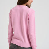 Maglia donna girocollo rosa NEWQUEEN STMRTZSK23 MC2 SAINT BARTH 