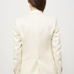 Giacca donna doppiopetto panna 2156 542501 L.B.M. 