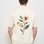 Camicia uomo in cotone panna LDM310155 215215IVORY LES DEUX 