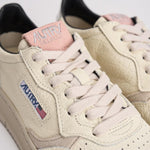 Sneakers donna Medalist panna, argento e rosa AULW LE18 AUTRY 