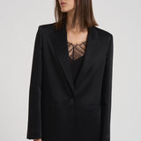 Blazer monopetto donna 14059BIS 8007NERO FORTE FORTE 