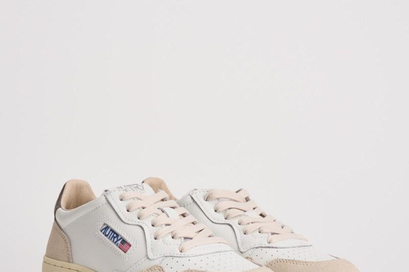 Sneakers donna Medalist panna, beige e grigio AULW LS01 AUTRY 