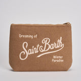 Pochette donna Aline beige ALINEFELT 19EMB MC2 SAINT BARTH 