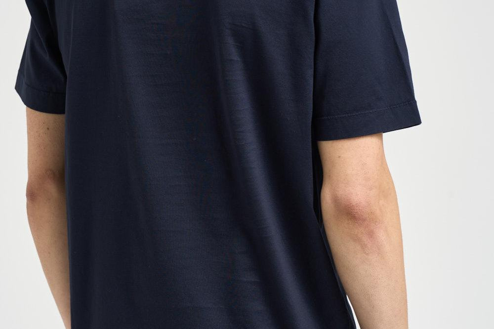 T-shirt uomo girocollo blu TS114A 888 C.P. COMPANY 