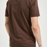 T-shirt uomo girocollo marrone SH000760 MORO ACCADEMIE TESSILI 