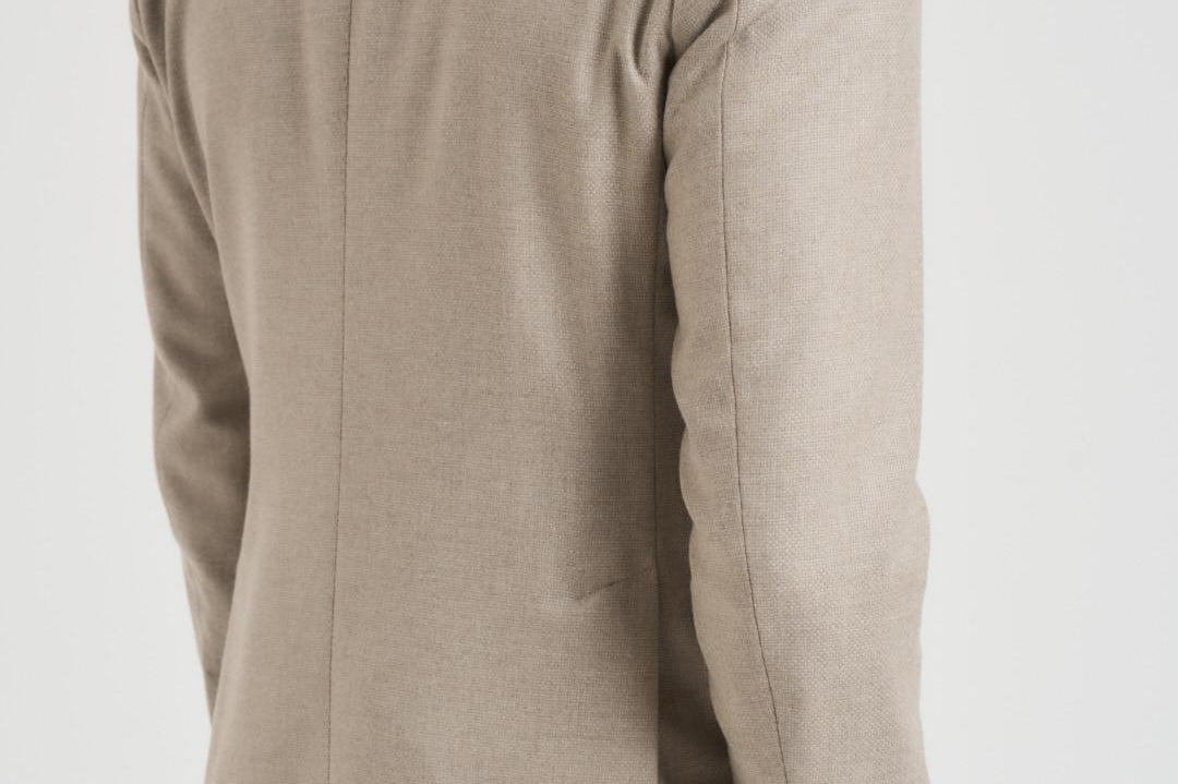 Giacca uomo monopetto in lana beige 1SMC22K C90041A1128 TAGLIATORE 